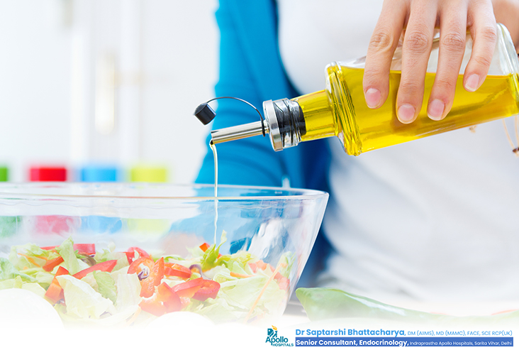 Choose the right cooking oil in diabetes